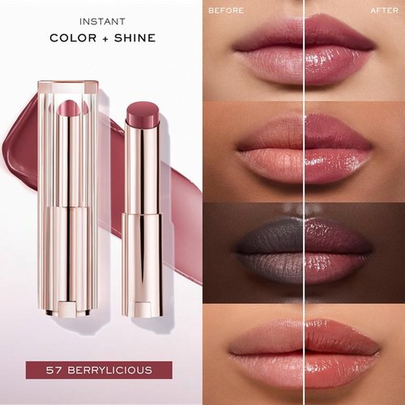 Lancôme Lip Idôle Squalane-12 Butterglow™ Hydrating Lip Balm - 24H Hydration & Buildable Color for Smooth Lips