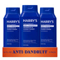 Harry's Extra-Strength Anti-Dandruff Men's 2 in 1 Shampoo and Conditioner - (3 Pack) 14 fl oz - Made with 2% Pyrithione Zinc