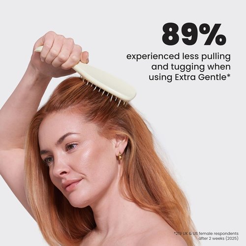 Tangle Teezer Extra Gentle Detangler Hair Brush - Minimize Hair Loss & Breakage | Chamomile Yellow