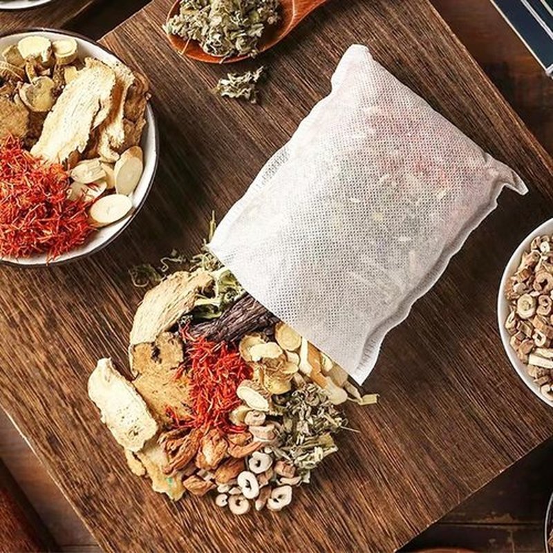 30 Bags Herbal Foot Soak,Foot Bath Herb,Foot Spa Bath Soak Foot Detox Soak to Remove Toxins,Relieve Fatigue & Dispel Cold and Remove Dampness 艾草排湿排寒泡脚包 900g(30 bags*30g) (Green A, 30.5x40.5CM)