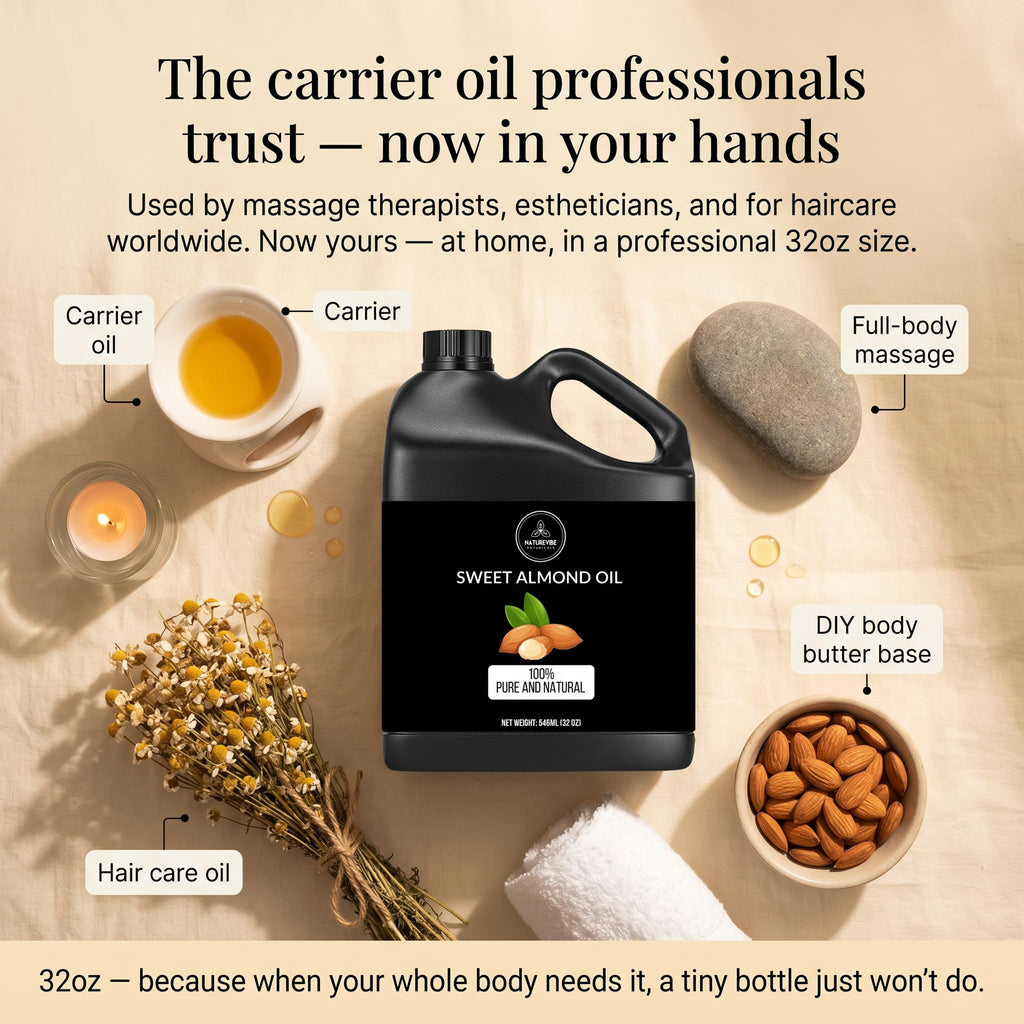 Naturevibe Botanicals Argan Oil 32 Fl oz – Cold Pressed, Unrefined, Pure Moroccan Argan Oil for Hair, Skin, Face & Massage – Natural Carrier Oil for DIY Beauty & Aromatherapy