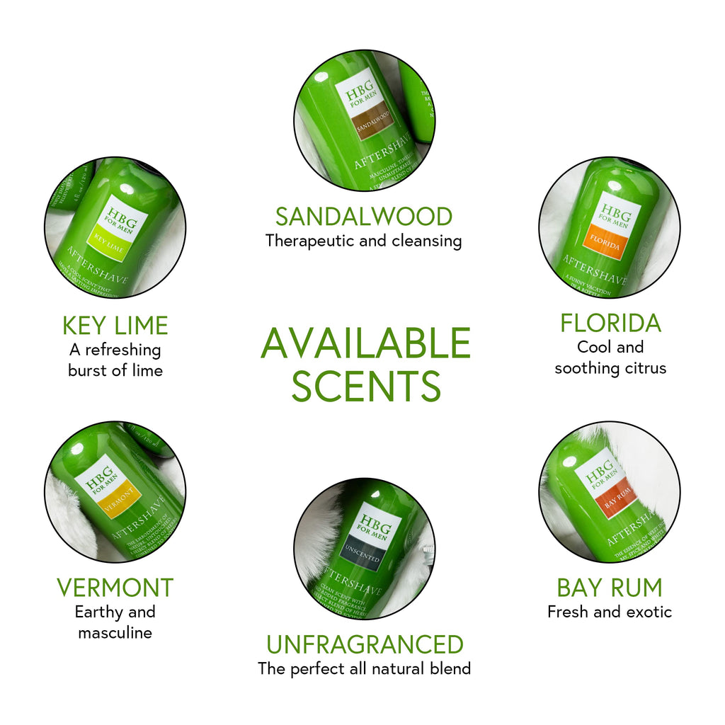 Herbal Aftershave - Key Lime, 4 oz