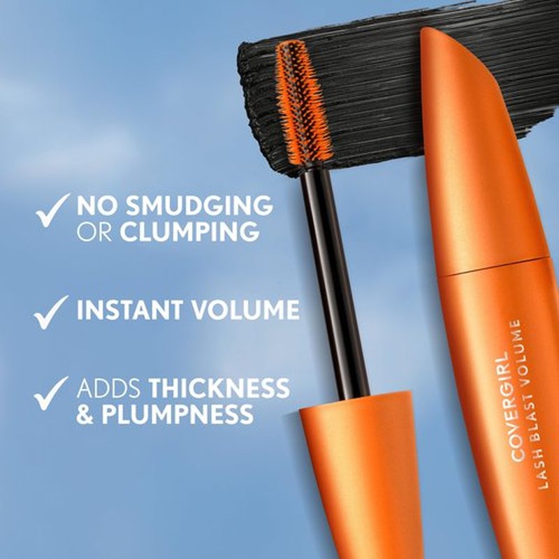COVERGIRL Lash Blast Volume Mascara(Very Black) & Perfect Point Plus Eyeliner Pencil (Black Onyx) - Twin Pack