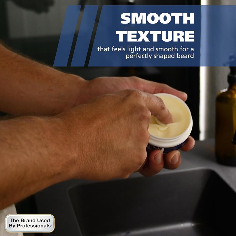 Wahl Beard Balm for Men - Shape & Style Facial Hair with Shea Butter & Aloe - All-Day Light Hold
