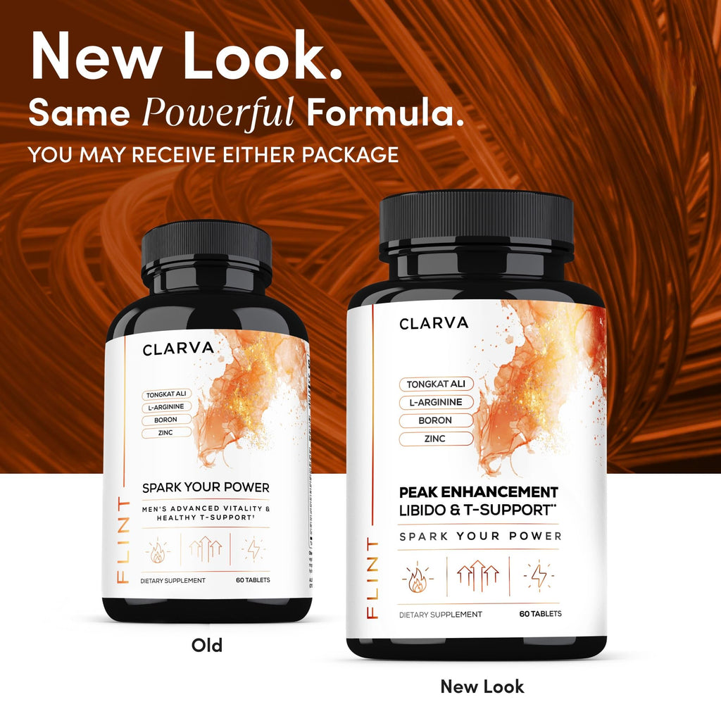 Male Enhancing Supplement & Libido Support for Men - Drive, Stamina & Vitality w. Tongkat Ali, Maca, L-Arginine - Testosterone Support - Energy, Performance & Vigor Boost - 3rd Party Tested - 60ct