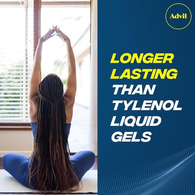 Advil Liqui-Gels Minis | Pain Reliever & Fever Reducer | 200mg Ibuprofen - 200 Liquid Capsules