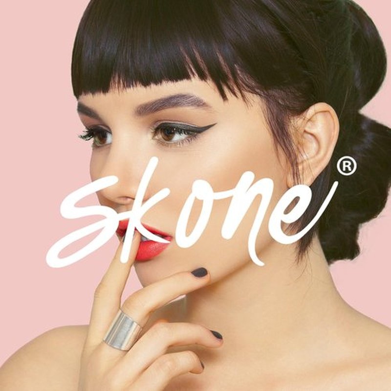Skone Waterproof Liquid Eyeliner - Long-Lasting & Smudge-Proof - Intense Jet Black Tattooed Pen (0.07oz)