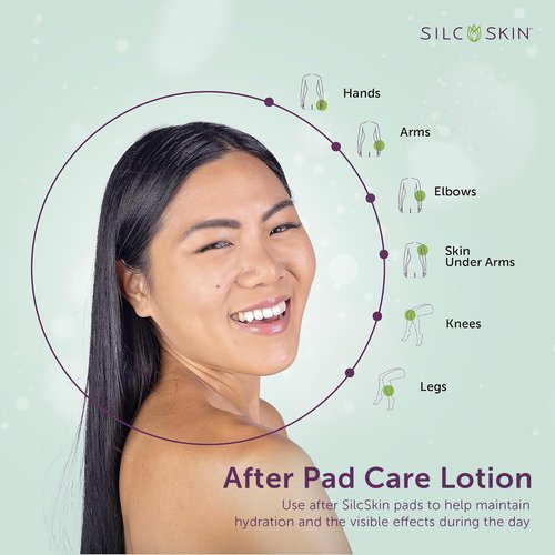 Silcskin Hand And Body Treatment Water Based Lotion For Crepey Skin And Fine Lines With Medical Grade Silicone, Winter Skin Care Gift For Women, 4 Oz