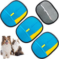 Cosyiker 3pc Pet Hair Removal Gloves, Reusable Cats & Dogs Pet Hair Removal Tool,Efficient Pet Hair Removal Electrostatic Gloves is Suitable for Clothes, Sofas, Beds and Carpets (Blue)