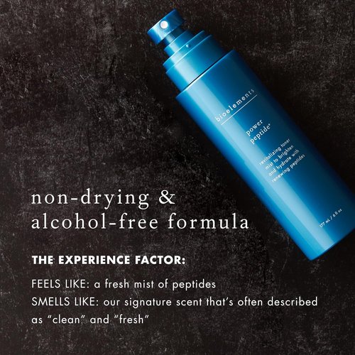 Bioelements Power Peptide Facial Toner - 6 Fl Oz - Age-Fighting, Non-Drying & Alcohol-Free, Vegan