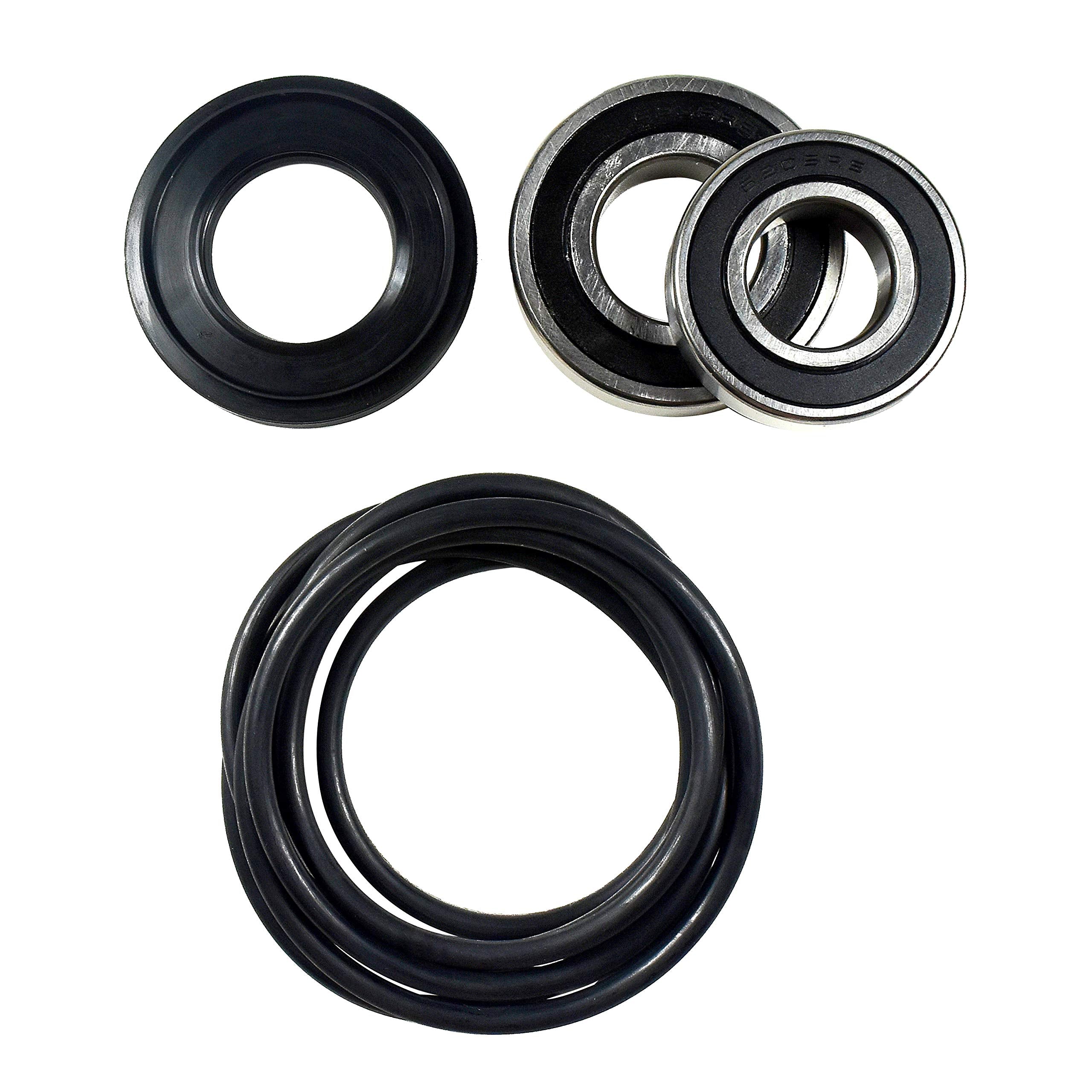 HQRP Bearing and Seal Kit Compatible with LG & Kenmore 4036ER2003A 4280FR4048C 4280FR4048K 4036ER4001C WM1812CW WM1814CW WM1815CS WM2010CW WM2016CW 79640021900 79648842800 79648852800 Washer Tub