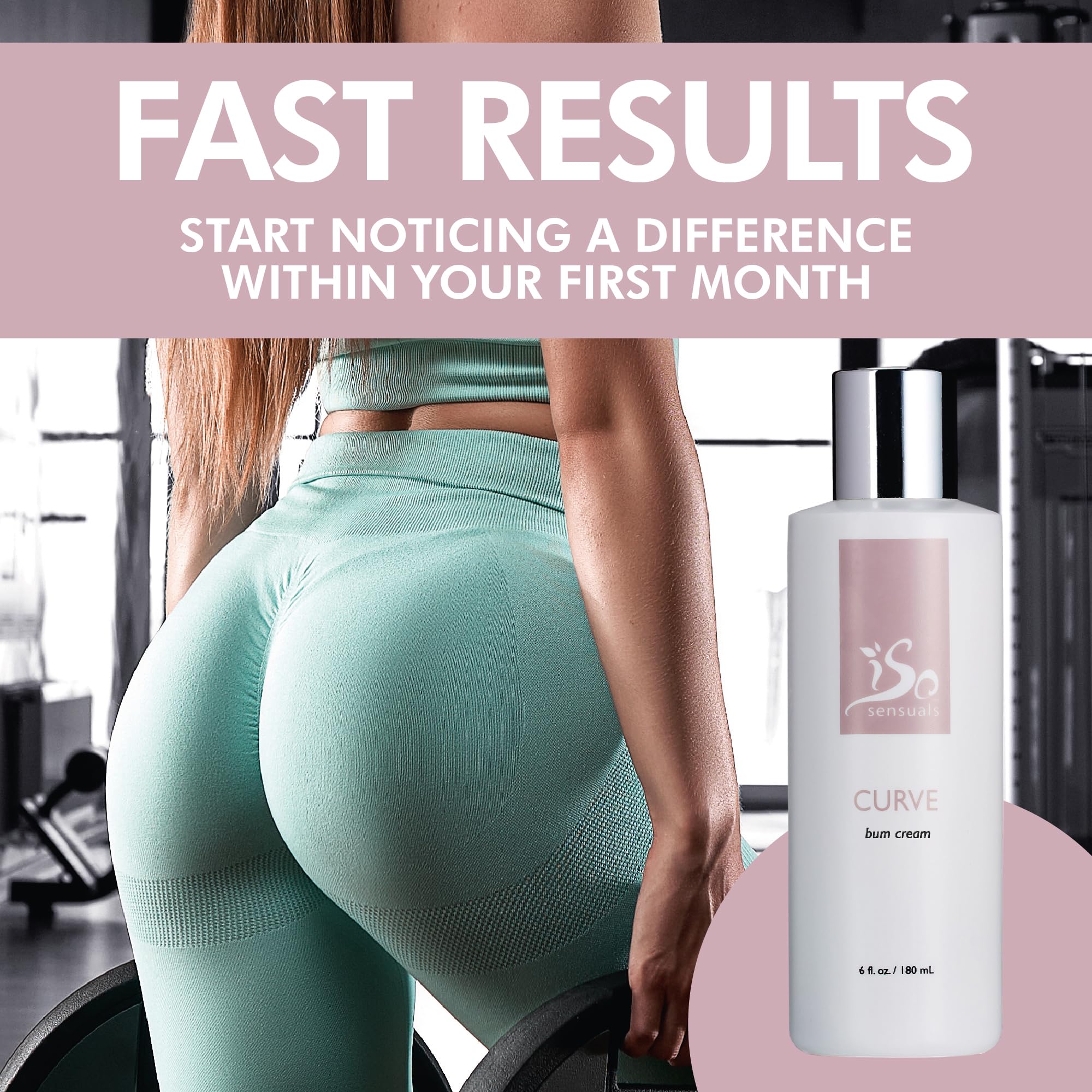 IsoSensuals CURVE Butt Enhancement Cream - 6 Bottles