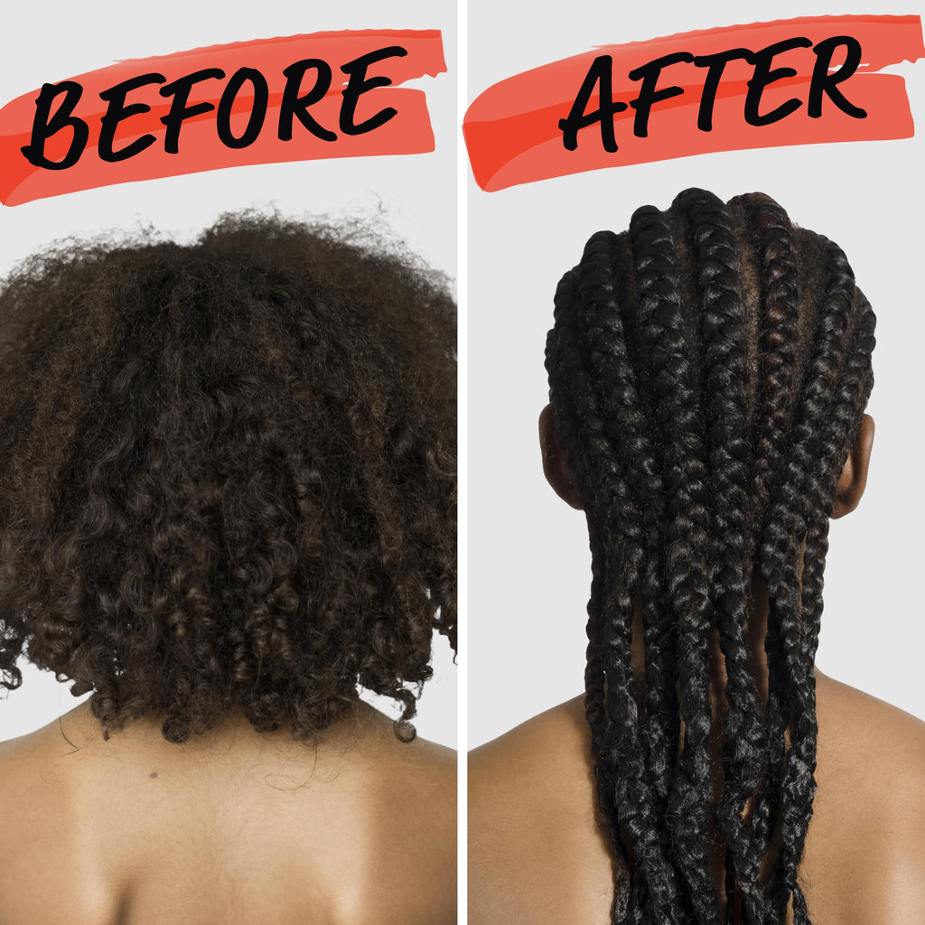 EBIN NEW YORK Braid Formula Conditioning Gel, Medium Hold, 6.35oz | Great for Braiding, Twisting, Edges, No Residue, No Flaking, Strong Hold, High Shine, Smoothing with Clean & Aloe Vera Scent