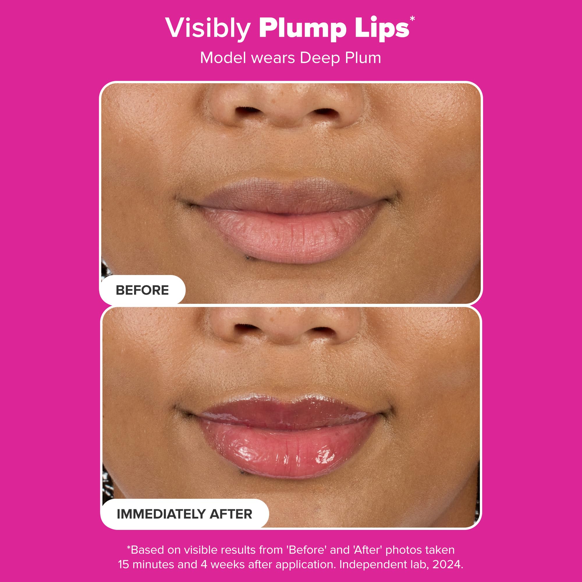 Paula’s Choice Pro-Collagen Peptide Gloss Lip Balm, Hydrates & Smooths Lips, Sheer & Glossy Finish for Fuller Lips, Deep Plum Sheer Tint, Non-Sticky, Cruelty-Free, 0.5 oz