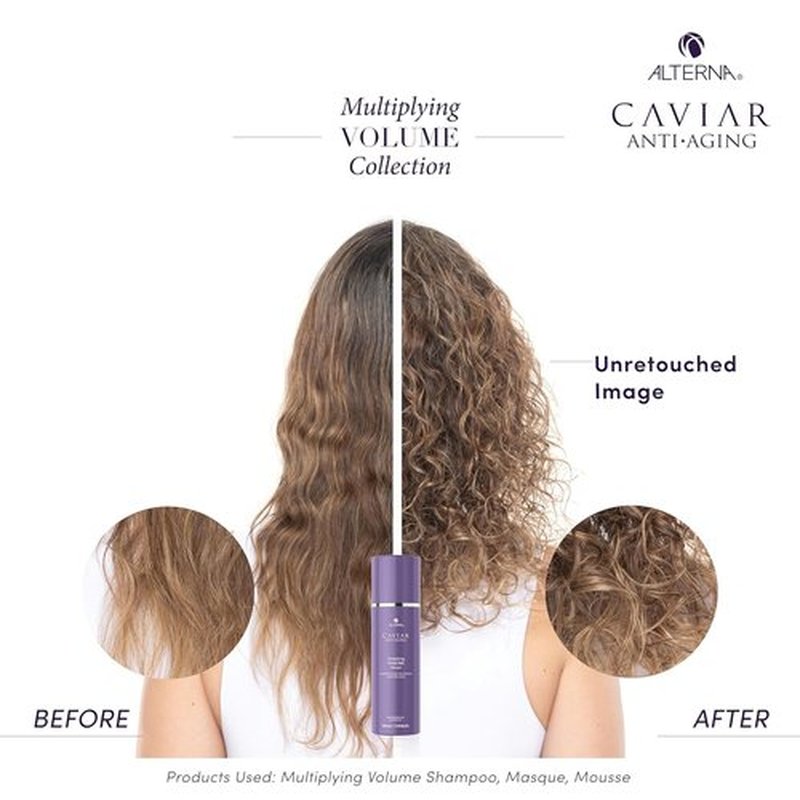 Alterna CAVIAR Anti-Aging Volume Masque - Lightweight Hydrating Hair Mask for Fine Hair | 5 Fl Oz | Adds Shine & Body