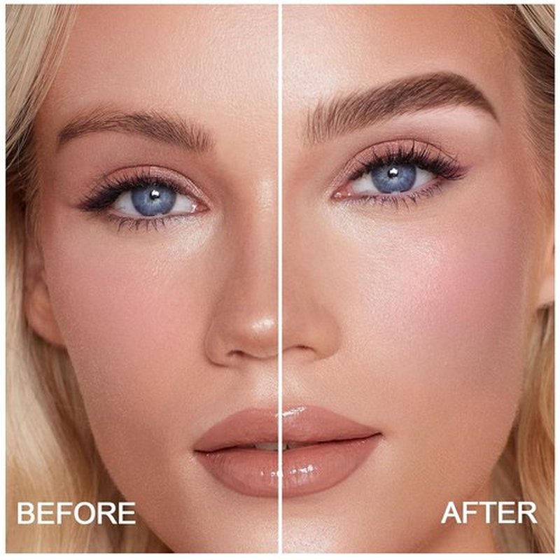 Boobeen Eyebrow Highlighter - Dual Color Contour Pencil & Illuminating Cream Pen for Natural Brows