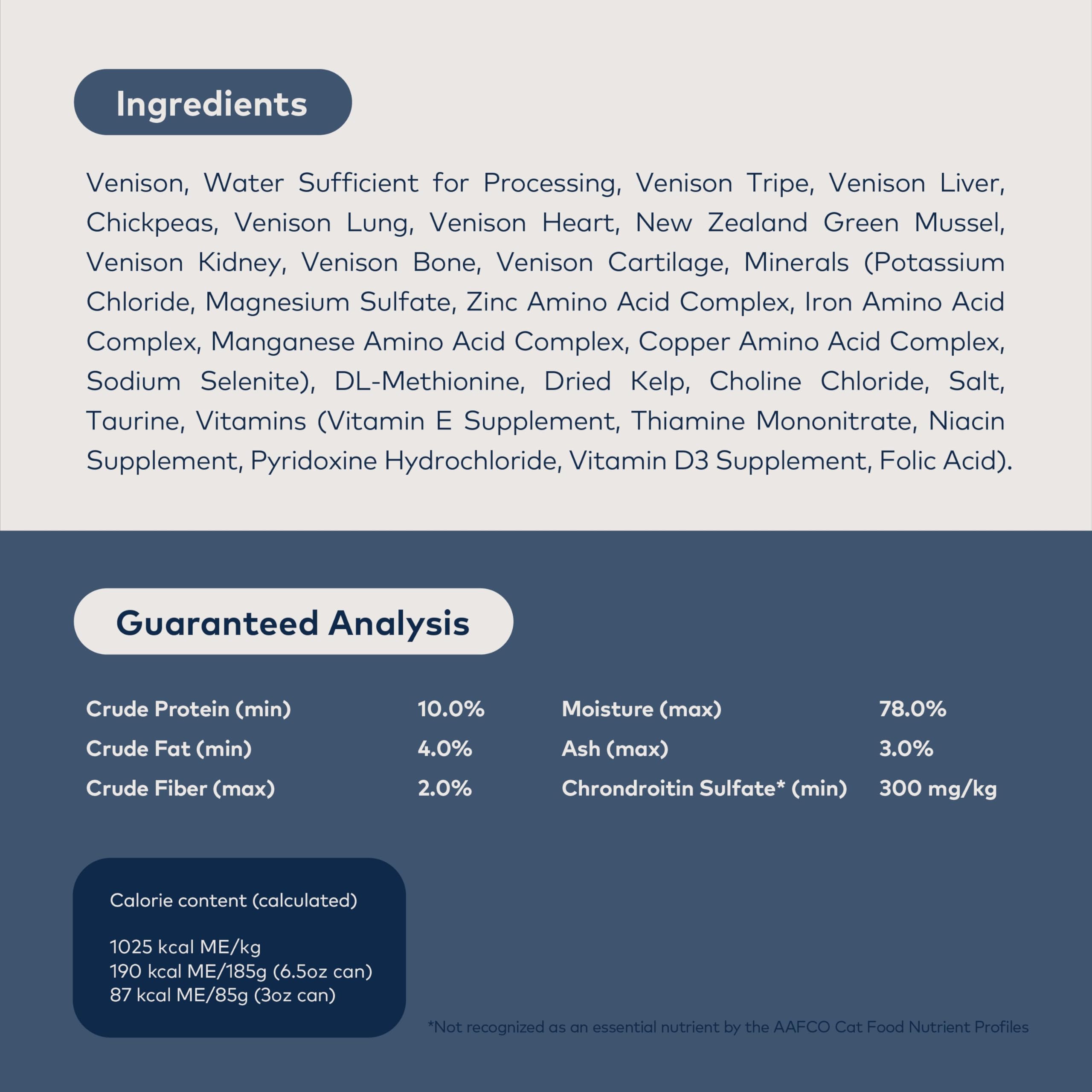 ZIWI Peak Wet Cat Food – All Natural, High Protein, Grain Free, Limited Ingredient, with Superfoods (Venison, Case of 24, 3oz Cans)