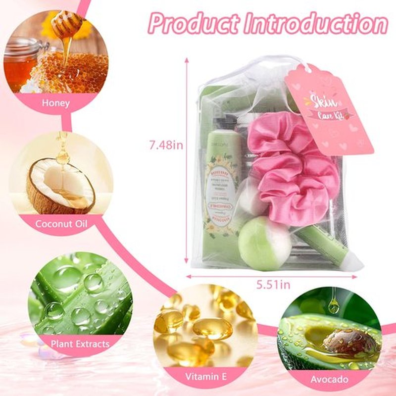Jutqut 120PCS Spa Party Supplies for Girls, Include Facial Masks, Lip Mask, Under Eye Patches, Lip Balm, Foot Bath Bombs, Hand Cream, Compressed Towel, Hair Band, Sleepover Party Supplies for Girls