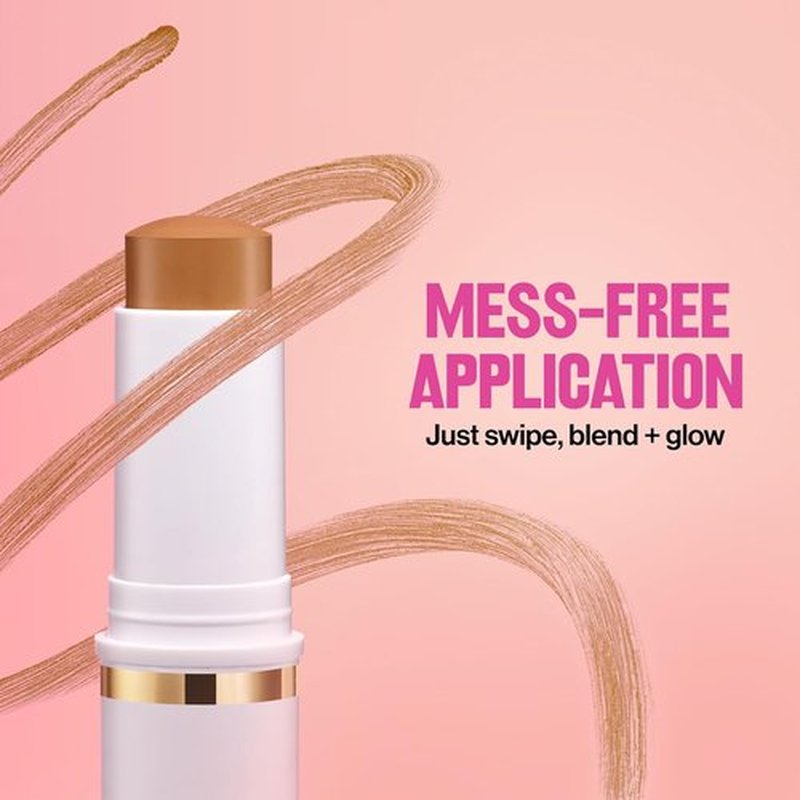 Revlon Glimmer Tinted Moisturizer Stick - Lightweight Hydrating Makeup for Face, 0.31 oz