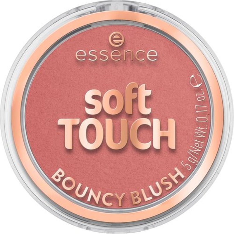 Essence | Soft Touch Bouncy Blush - Lightweight Cream to Powder Formula for Long-Lasting Natural Flush | Vegan (10 Antique Bloom)