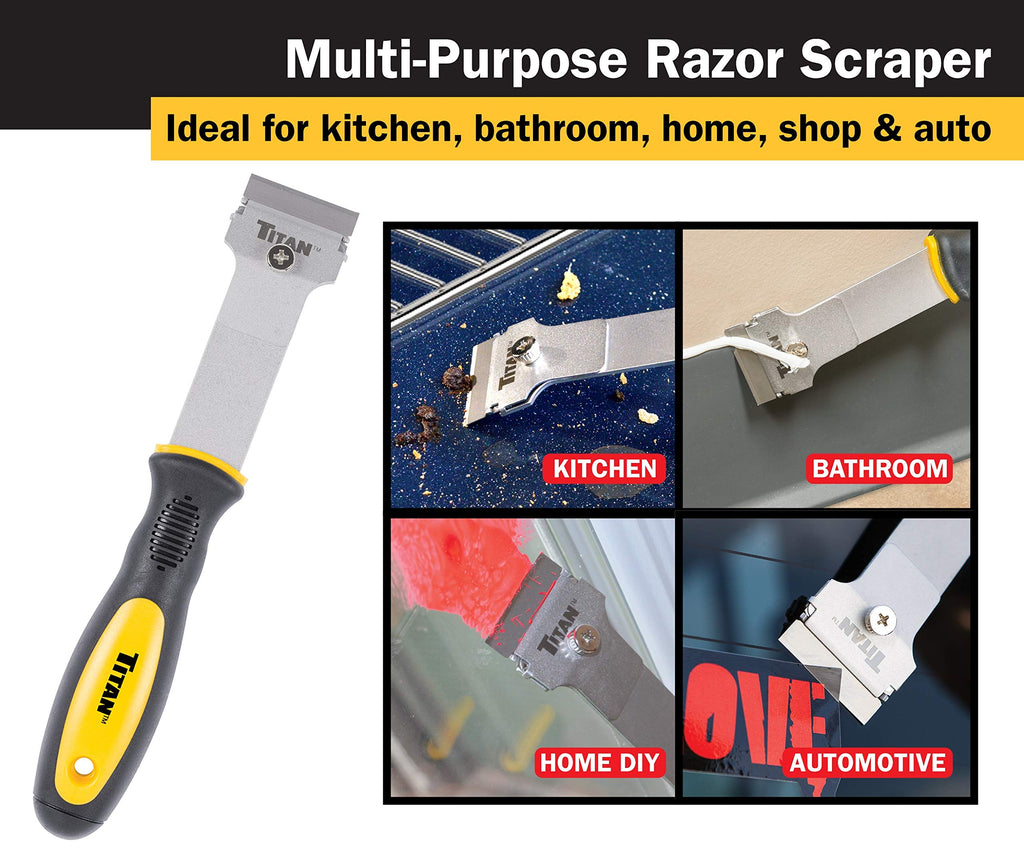 Titan 11515 12-Inch Wall Scraper with 4-Inch Blade