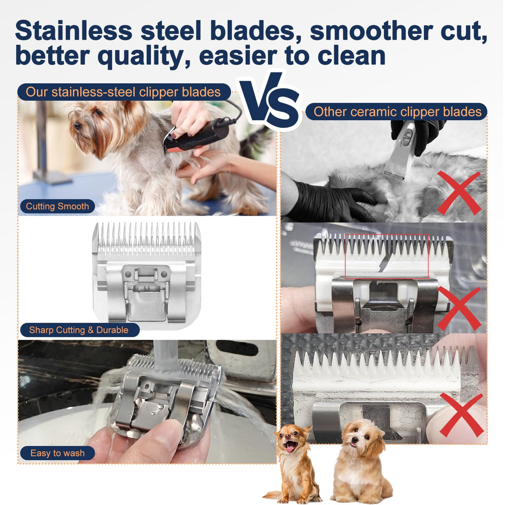 5FC Clipper Blade Compatible with Andis, Wahl and Oster Dog Clippers