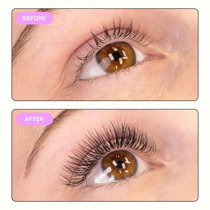 Curacoro Eclipse Flat Eyelashes Extension 9mm 0.18-D Curl, Light Lashes Extension Suppplies, Individual Eyelashes Salon Use, Black Mink False Lashes