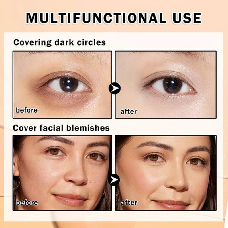 Regine Switzerland Under Eye Concealer - Dark Circle Corrector & Brightener | Full Coverage (01 Chantill)