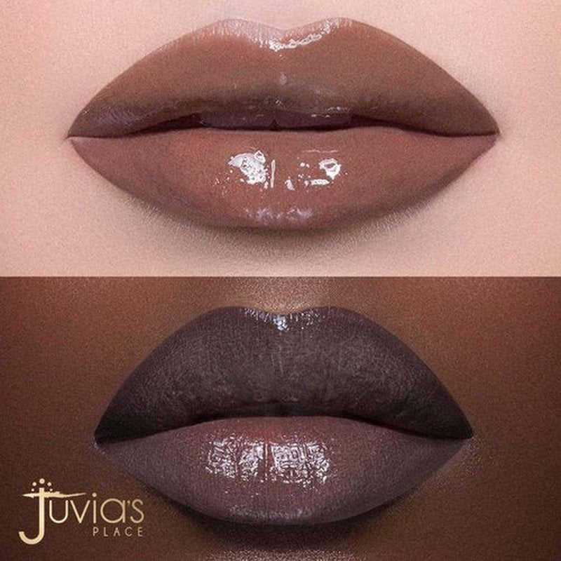 Juvia's Place Nubian Earth Lip Reflect Lip Gloss Nubian Nude - Non-sticky Lip Makeup, Hydrating Lip Gloss, Tinted Lip Gloss, Shine & Glow Lip Makeup, Beauty & Personal Care Products for Lips