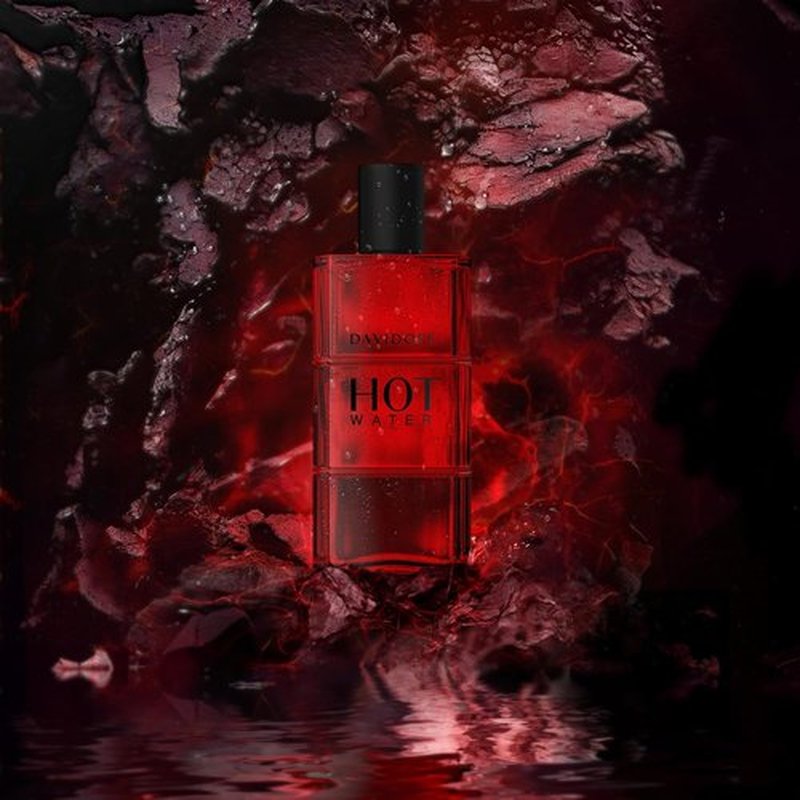 Davidoff Hot Water Eau de Toilette | Ambery Men's Cologne with Basil, Paprika & Benzoin - Long Lasting Luxury Fragrance