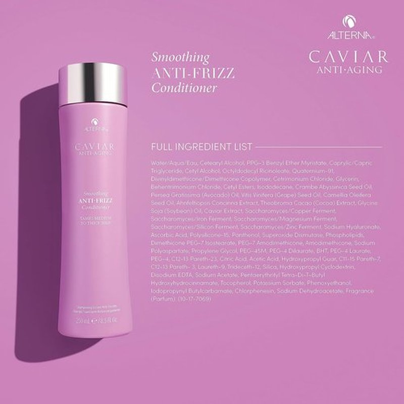 CAVIAR Anti-Aging Conditioner - Smoothing & Anti-Frizz Formula for Medium, Thick Hair | Sulfate-Free