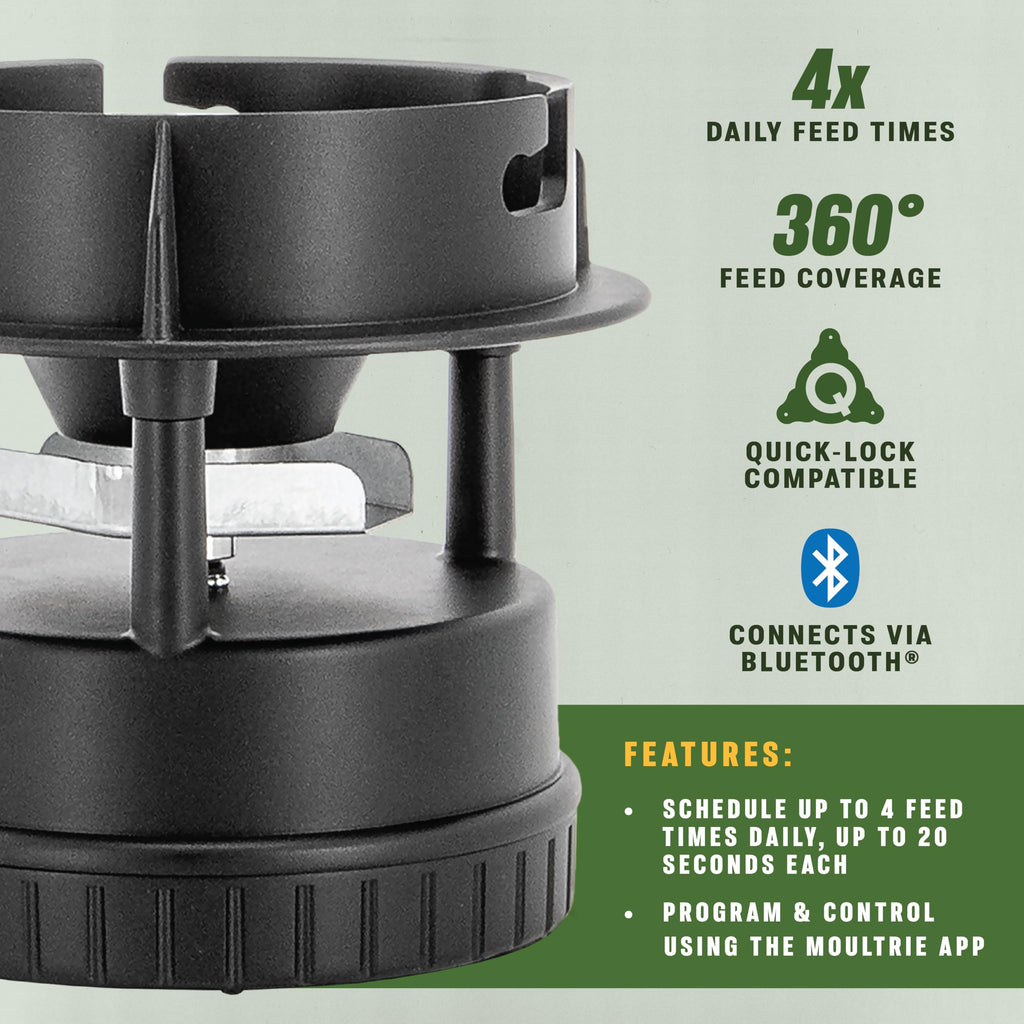 Moultrie All-in-One II Feeder Kit - Bluetooth App Control