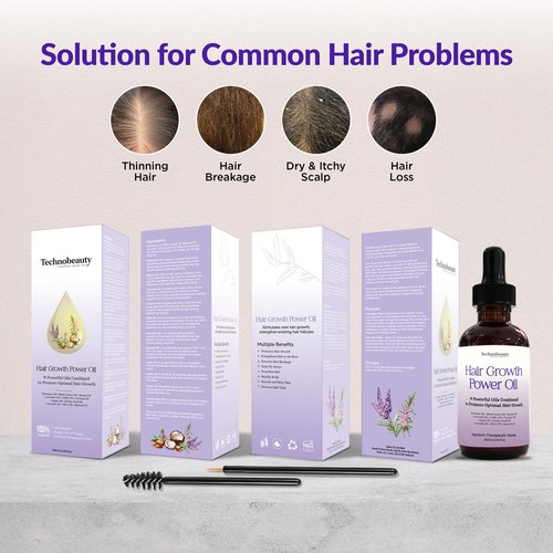 Rosemary Oil With Black Castor, Batana, Lavender, Coffee, Coconut, Argan, Avocado, Olive, Almond & Parsley Seed Oil, 11 Oils Infused for Ultimate Hair Growth & Care for Stronger, Thicker Hair