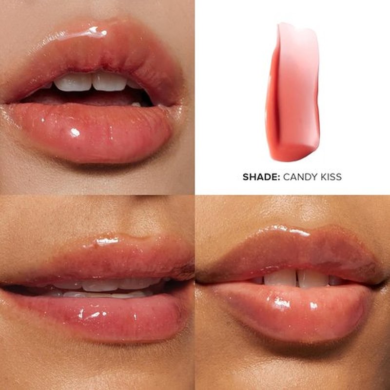 Nudestix Hydrating Peptide Lip Butter - Glossy Lip Balm with Avocado & Shea Butter for Hydration | Vegan & Cruelty-Free