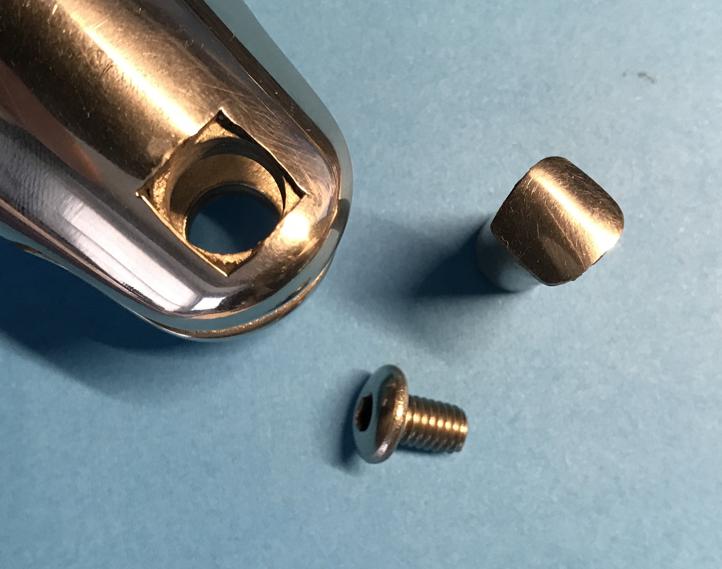 US Stainless Stainless Steel 316 Anchor Swivel Connector 3/8" or 10mm Marine Grade