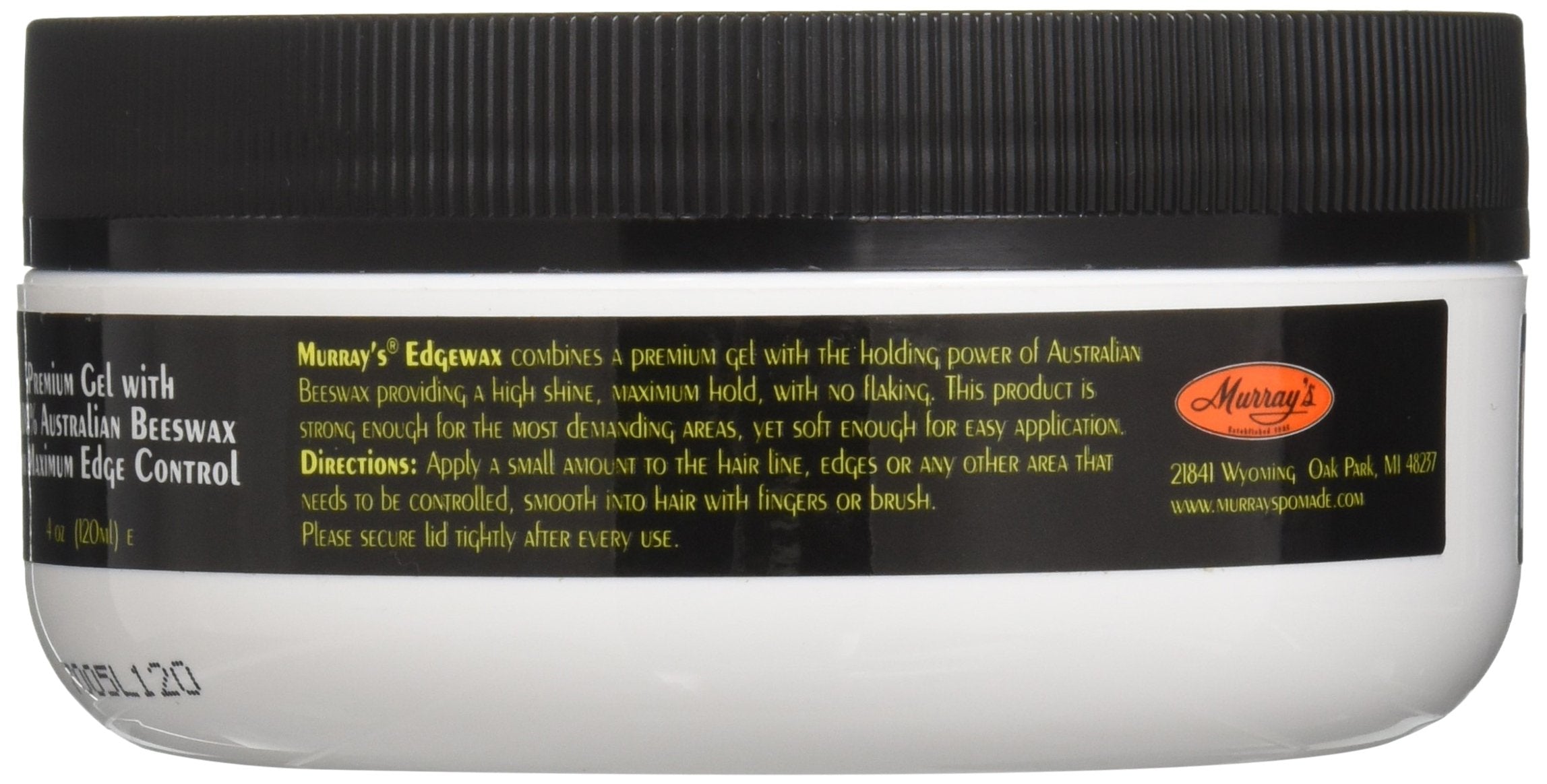 Murray's Edge Wax Extreme Hold, 4 Ounce (952881_SML)