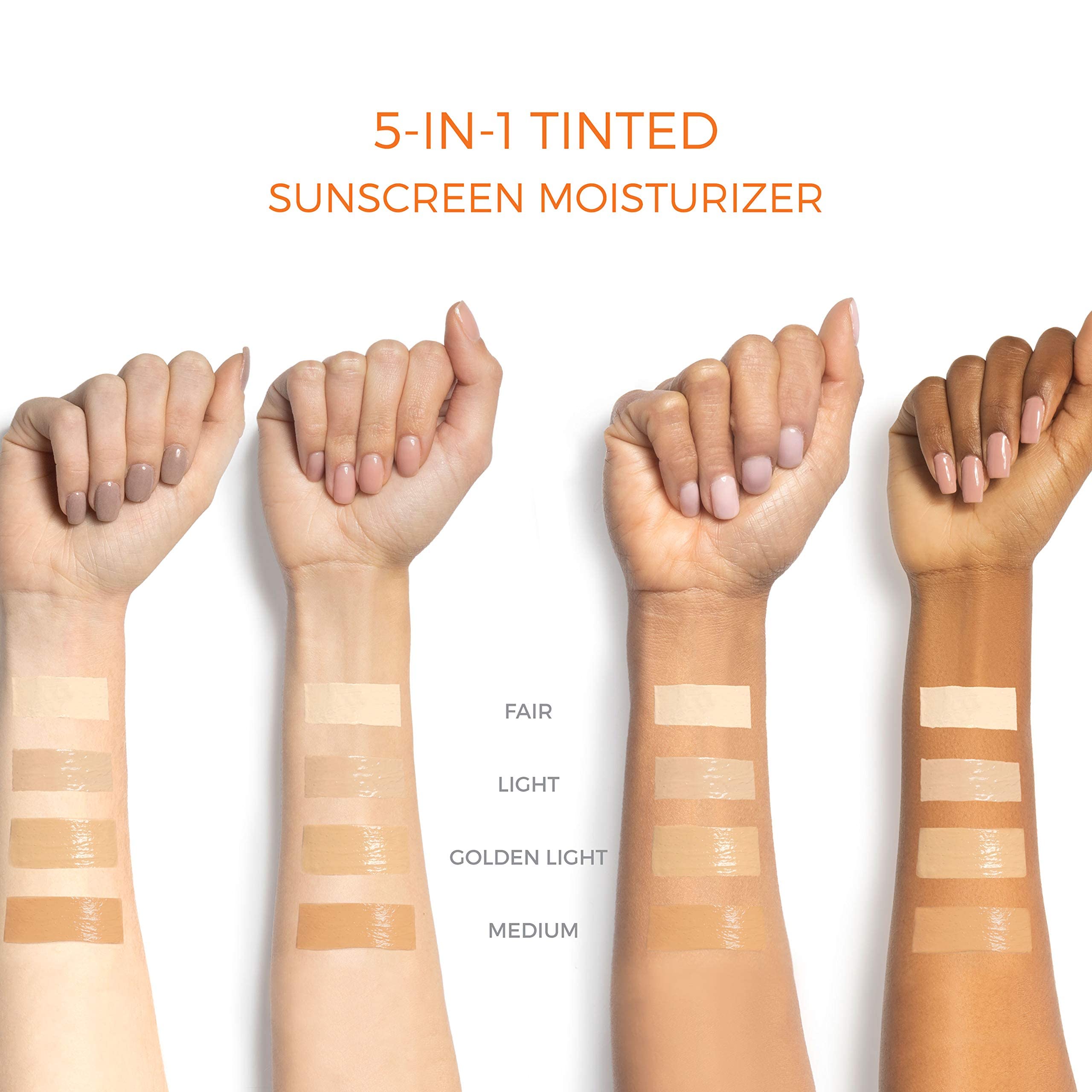 Suntegrity 5 in 1 Tinted Mineral Sunscreen for Face (SPF 30-2 oz) - Fair | BB Cream Moisturizer with Physical UVA/UVB Broad Spectrum Protection | Safe for Sensitive Skin