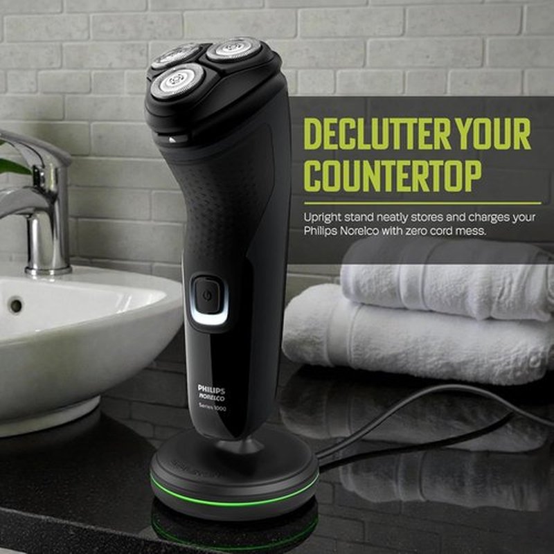 Philips Norelco Charging Stand - Dock with LED Indicator & USB Cable for Series 2400, 5000X, 7200, 3600 Models