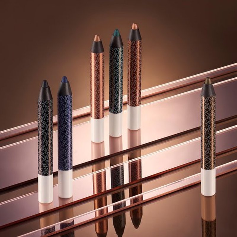 Kay Beauty Metallic Eyeshadow Stick Pencil, Bare Metal, 0.06 oz - Intense Color Eye Makeup for Women - Metallic Finish - Cream to Powder Formula - Waterproof, Smudgeproof
