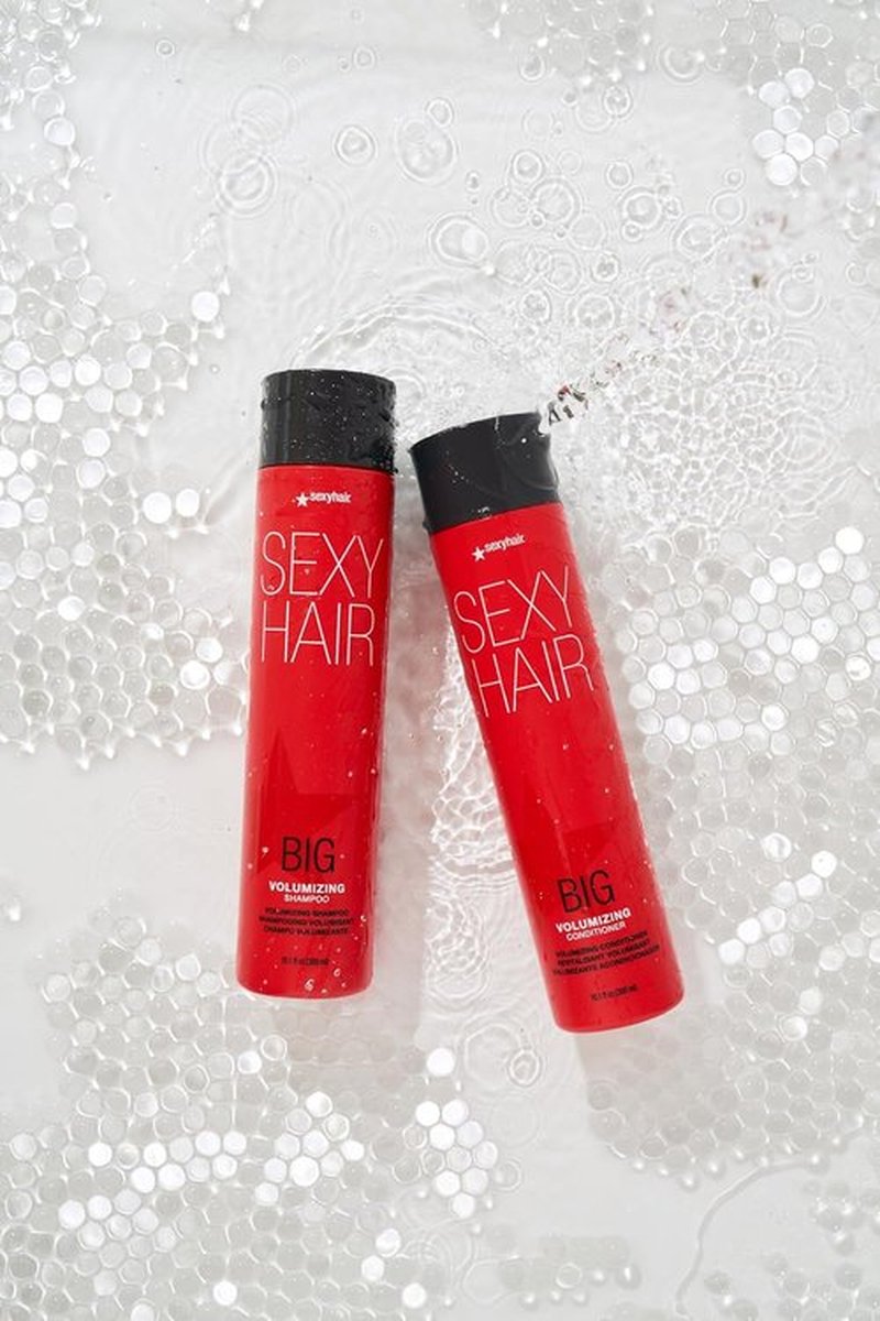 SexyHair Big Volumizing Shampoo & Conditioner - Moisture & Hydration for All Hair Types | Sulfate Free