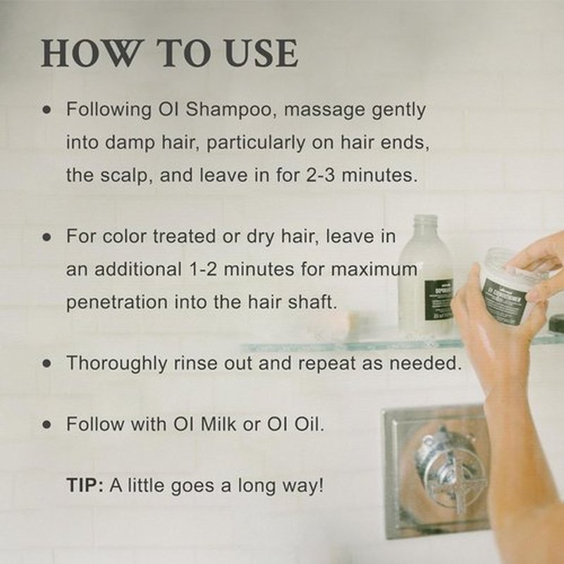 Davines OI Shampoo - Nourishing Formula for All Hair Types | Adds Shine, Volume & Smoothness