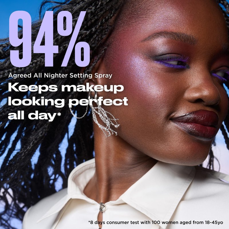 Urban Decay All Nighter Waterproof Makeup Setting Spray - Natural Finish, Up to 24HR Wear, Ultra-Fine Facial Mist, Hydrating Foundation Face Primer, Smudge-Proof, Transfer-Resistant - 4 fl oz