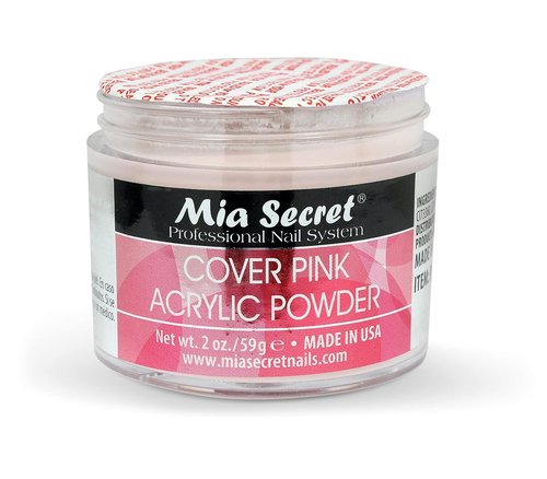 Mia Secret Cover Pink Acrylic Powder - Easy Application Formula - 2 Ounce