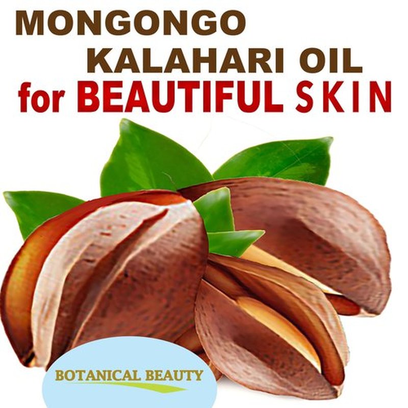 Botanical Beauty Organic MONGONGO OIL Manketti Seed Oil 100% Pure Natural Virgin Unrefined Cold-Pressed Carrier Oil for Face Skin Body Hair Lip Nails Rich in Vitamin E (0.5 Fl Oz 15 ml)