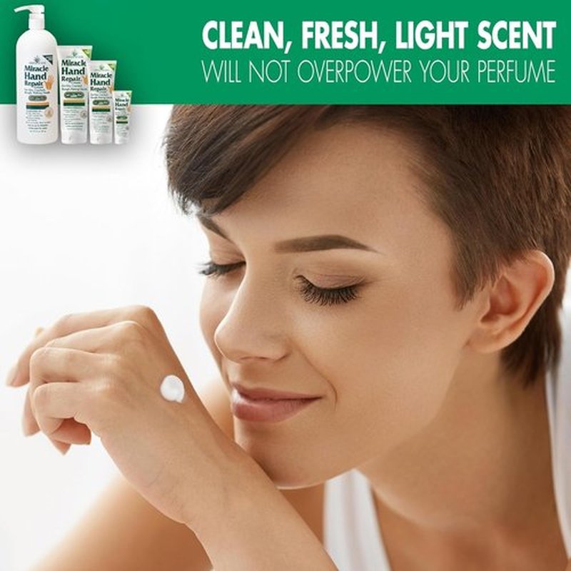 Miracle Hand Repair Cream - Best Healing Cream with 60% Aloe Vera | Non-Greasy Moisturizer for Dry Cracked Hands (3-Pack)