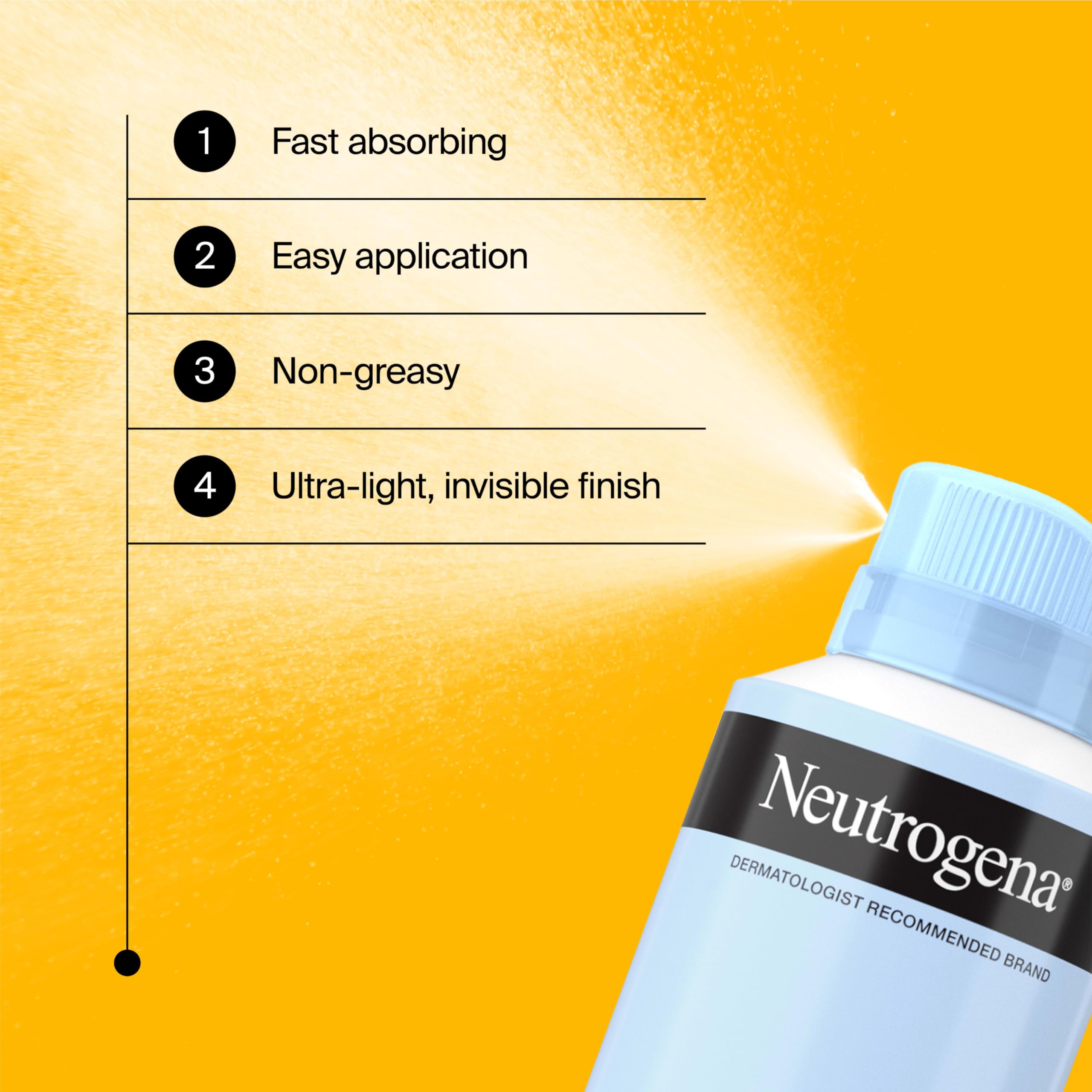 Neutrogena Ultra Sheer Sunscreen Spray SPF 30 Body Mist, Lightweight Non-Greasy Broad Spectrum UVA/UVB Protection, Oil-Free & Non-Comedogenic Water Resistant Spray Sunscreen (80 min), Pack of 3, 5 oz