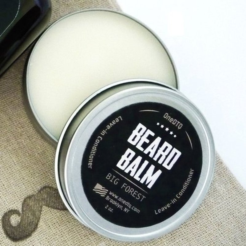 Big Forest Beard Balm | Premium Organic Beard Butter for Men - 2 OZ - Light Hold for All Styles
