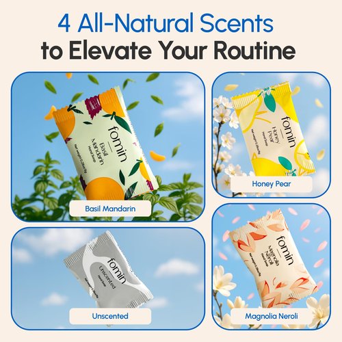 FOMIN Foaming Hand Soap Refills (16 Pack) - Variety Pack Foaming Hand Soap Tablets - Skin Friendly Foam Soap Refill for Hand Wash - Makes 128 fl oz (16 x 8 fl oz)