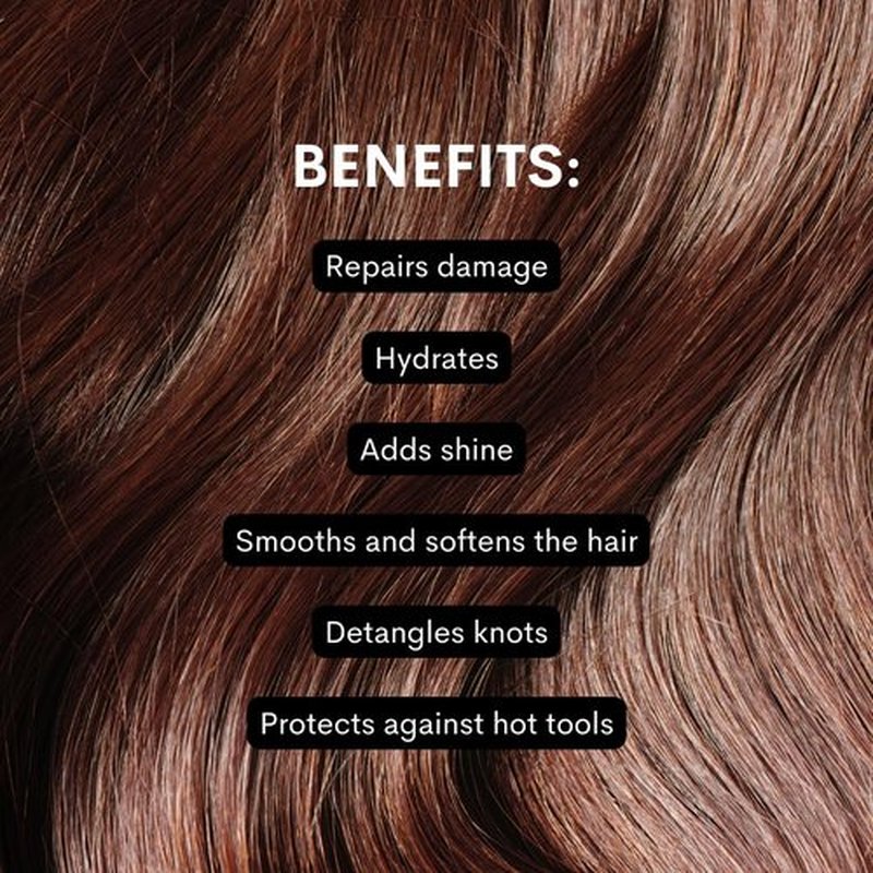 Pallure Bond N' Shine Leave-In Conditioning Spray - Heat Protection & Detangling for Frizzy Hair | 250 ml