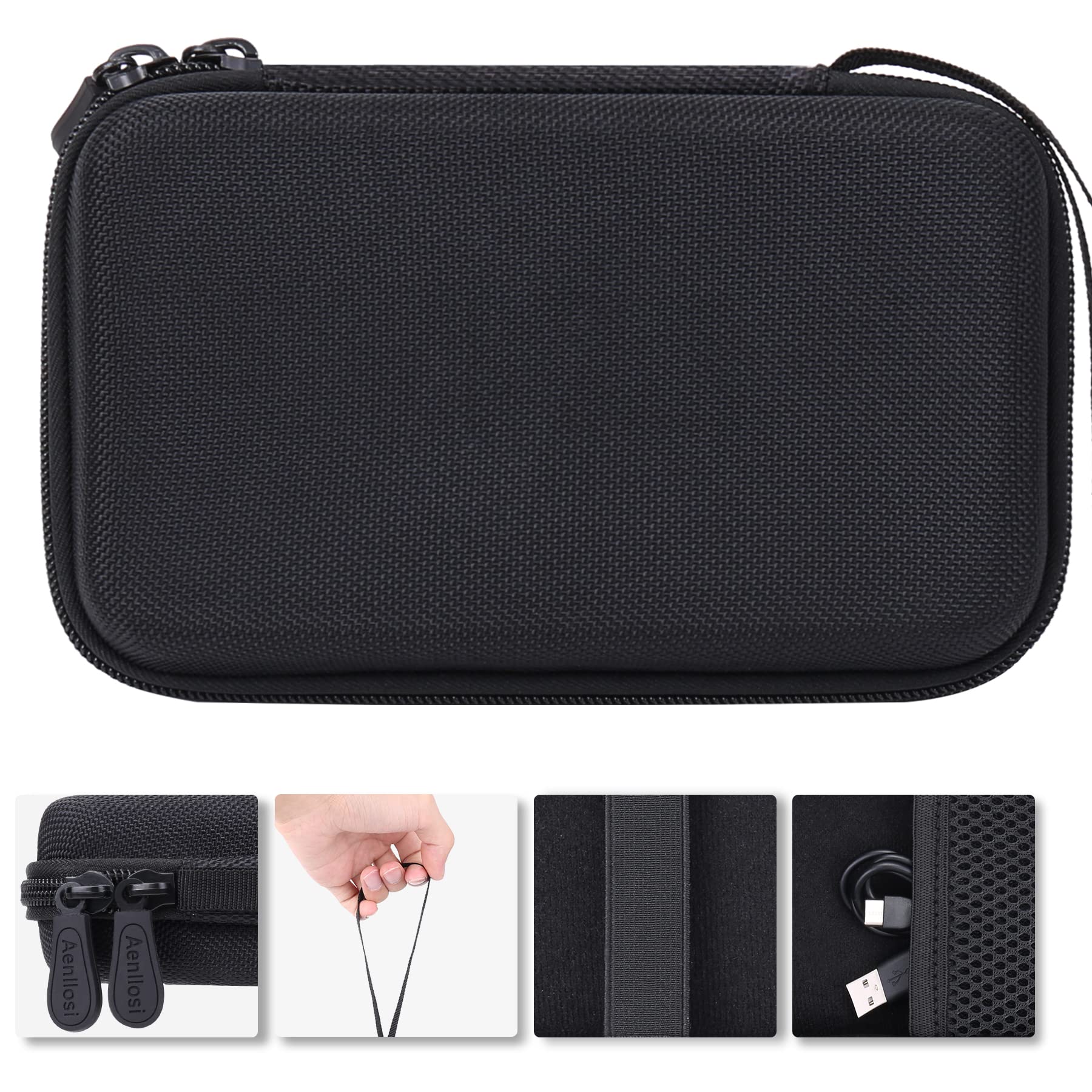 Aenllosi Hard Carrying Case Compatible with Garmin DriveSmart 65/DriveSmart 76/DriveCam 76/dezl otr 700/dezl otr710/RV 780/RV 795/Drive 61 6-7 inch GPS